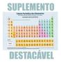 Imagem de 20 Tabelas Periódicas Elementos Químicos + Suplemento Provas - Bicho Esperto