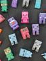 Imagem de 20 UN Brinquedos Minecraft Pequenos. Lembrancinhas para Festas Minecraft. (Avulso, sem capsula).