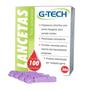 Imagem de 200 Fitas Tiras Reagentes G-tech Lite Glicemia + 200 Lanceta