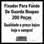 Imagem de 200 Fixadores Para Fundo De Guarda Roupas