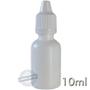 Imagem de 200 Frasco Plástico 10ml Conta Gotas Branco - Ref 14770