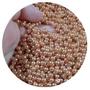 Imagem de 200 pçs pérola bola lisa 4mm mel p/ bijuterias, colares, pulseiras e artesanatos em geral