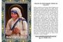 Imagem de 200 Santinho Santa Madre Teresa de Calcutá (oração no verso) - 7x10 cm