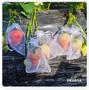 Imagem de 200 Saquinho organza protegue fruta no pé 10x15cm ecologica
