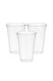 Imagem de 200 un copo descartavel liso pp 400ml 440ml resistente chop