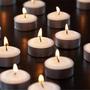 Imagem de 200 Velas Estilo Rechaud Com Suporte Em Alumínio Natal