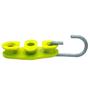 Imagem de 200pcs Esticador P/ Fio Fe (drop) Fibra E Cabo Utp Amarelo