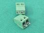Imagem de 200x Conector Borne Kre 2 Vias Verde Kf128-2t