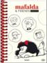 Imagem de 2025 mafalda and friends agenda perpetua anillada - blanca - 11 x 15