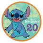Imagem de 20º aniversário de Lilo & Stitch. Cúpula de animais de pelúcia colecionável, a partir de 3 anos