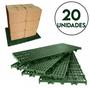 Imagem de 20pc Palete Estrado Plástico Verde 2,5x25x50 Cm De Qualidade