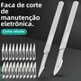 Imagem de 22 Pcs Ferramenta Conjunto De Bisturi De Aço 11 23 Lâminas 3 Suporte 4 Alça Corte Enxertia Escultura