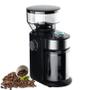 Imagem de 220V Electric Coffee Grinder Burr Grinders Flat Wheel Coffee Grinder Coffee Grinder Coffee Flour Mill 18 Levels Ajustável Thickness Moedores de café elétricos