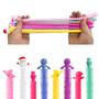 Imagem de 24 Brinquedos Elásticos Sensory Fidget Toys - Pacote com Variedade de Texturas