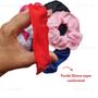 Imagem de 24 Elastico P Cabelo Amarrador Xuxa Fluflu Scrunchie Color