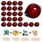 Imagem de 24 Lanterna Frontal Carreta LED Rubi 65mm c/ Sup. - Conect.