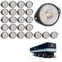 Imagem de 24 Lanterna Frontal Librelato LED Cristal 65mm c Sup e Conec