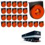 Imagem de 24 Lanterna Lateral Librelato LED Âmbar 85mm c Sup. - Conect