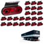 Imagem de 24 Lanterna Lateral Librelato LED Rubi c/ Supt - Fio