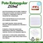 Imagem de 24 Marmita Fitness 250Ml Tampa Sem Lacre Freezer Microondas.