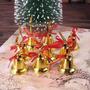 Imagem de 24 Mini Sino Decoração Enfeite Natal para Pendurar Árvore