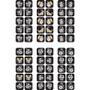 Imagem de 240 Adesivos brancos 3d pelicula para unha P02