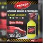 Imagem de 24x Cera Liquida Carnauba Produto Brilho Carro Pintura 500ml