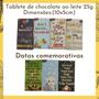 Imagem de 25 Barras de Chocolate Ao Leite 25gr e Escolha os Temas