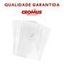 Imagem de 25 Sacos Transparente 80x90 Celofane Grande Cestas Presente Cromus Kit PP Saquinho Incolor Poli