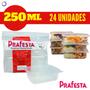 Imagem de 25 Un Pote Descartável 250/500/750/1000ml Freezer Microondas Marmita Fitness