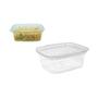 Imagem de 25 Unid. Embalagem Articulada Mini Doce Retangular 400ml