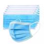Imagem de 250 Mascaras Tripla Proteção Facial Byd Care Azul