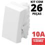 Imagem de 26un Módulo Interruptor Paralelo Three Way 16A Modulare Evidence Blanc Mais FAME