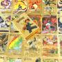 Imagem de 27 Cartas de Pokemon Gold Ouro Cartinhas Douradas
