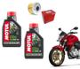 Imagem de 2L Oleo Motul 5100 Filtro Honda Nx 400I Cb 250F Cb Xre 300