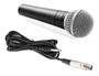 Imagem de 2pç Microfone Com Fio Dinâmico Profissional Metal Cabo 5mts