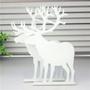 Imagem de 2PCS Elk Reindeer Shaped Book Holder, Metal Bookends,