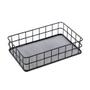 Imagem de 2Pcs Muiltifunctional Storage Basket Home Makeup Brushes Holder Sala de Decoração Ferro Organizador Rack Banheiro Sundries Recipiente