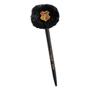 Imagem de 2Un Caneta Pompom Corpo em Metal Harry Potter Patch de Hogwarts e Edwiges