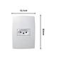 Imagem de 2un - Conjunto 4x2 Tomada 2P+T 10A Pialplus 615080
