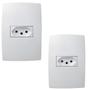Imagem de 2un - Conjunto 4x2 Tomada 2P+T 10A Pialplus 615080
