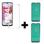 Imagem de 2UN Película Cerâmica 9D + 1UN Capa Capinha Anti Impacto Para Sansung Galaxy M34 Transparente
