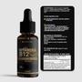 Imagem de 2x B12 Metilcobalamina Gotas Sublingual 414%vd (Por Gota) Sabor Morango 30ml