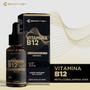 Imagem de 2x B12 Metilcobalamina Gotas Sublingual 414%vd (Por Gota) Sabor Morango 30ml