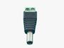 Imagem de 2x Conector Plug P4 2,1mm Com Borne