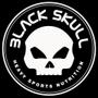 Imagem de 2x Coqueteleira Shakeira Garrafa Academia Black Skull 600ml - Kit 2X coqueteleira Shaker
