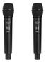 Imagem de 2X Microfones De Mão Sem Fio Uhf Dx-132 Devox Com Recpetor
