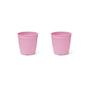 Imagem de 2X Vaso Aquarela 1,5 (0,25L) Rosa NUTRIPLAN