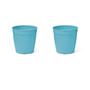 Imagem de 2X Vaso Aquarela 3,5 (1,7L) Azul NUTRIPLAN