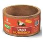 Imagem de 2X Vaso Redondo Nutricoco 01 (Vaso+Prato+Corrente) NUTRIPLAN